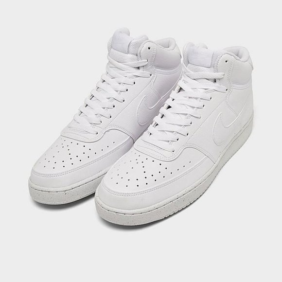 Nike Other - Men's Nike Court Vision Next Nature Mid-Top Shoes - White - Var Szs - NIB